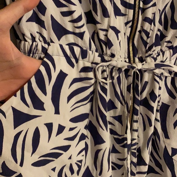 Lilly Pulitzer Vine Navy and White Dress 4 - Picture 3 of 5